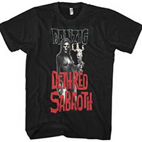 Danzig- Deth Red Sabaoth on a black shirt
