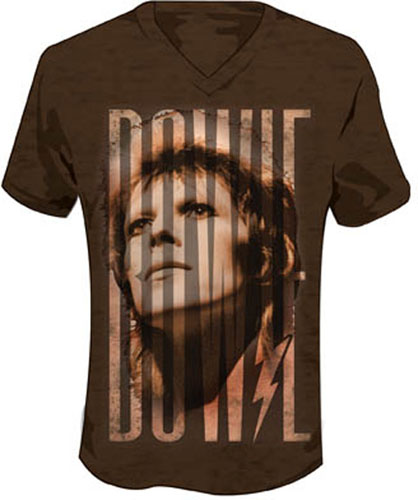 david bowie mug shot tshirt