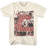 Day Of The Dead- Zombies on a natural shirt