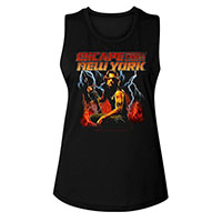 Escape From New York- Lightning on a black girls tank shirt