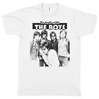 Boys- To Hell With on a white shirt (Sale price!)