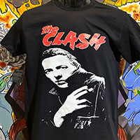 Clash- Joe on a black shirt
