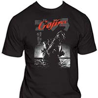 Godzilla- Gojira on a black shirt (Sale price!)