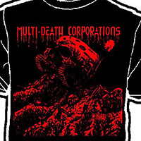 MDC- Skull Tank on a black shirt