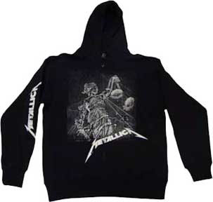 metallica justice hoodie