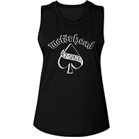 Motorhead- Ace Of Spades on a black girls tank shirt