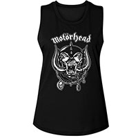 Motorhead- Snaggletooth on a black girls tank shirt