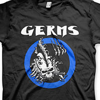 Germs- Skull on a black shirt