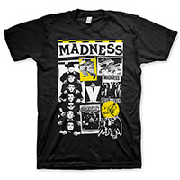 Madness- Cuttings on a black shirt