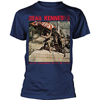 Dead Kennedys- Give Me Convenience Or Give Me Death on a navy shirt