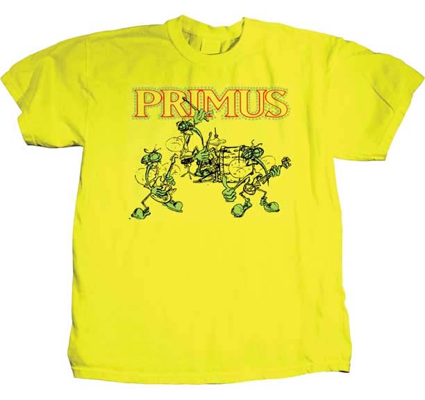 primus band shirt