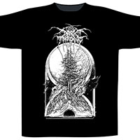 Darkthrone- Lone Pines on a black shirt