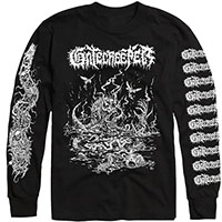 Gatecreeper- Deserted on a black long sleeve shirt