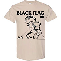 Black Flag- My War on a sand shirt