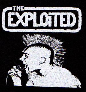 Exploited- Live cloth patch (cp019)
