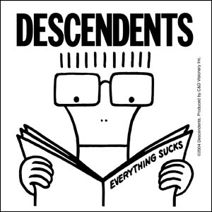 Descendents- Everything Sucks sticker (st473)