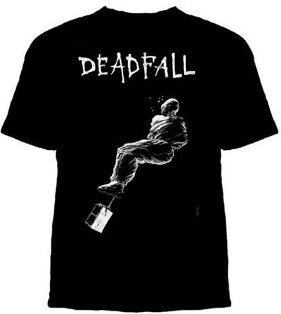 Deadfall- Drowning on a black YOUTH SIZED shirt (Sale price!)
