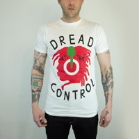 Dread At The Controls on a white ringspun cotton shirt (Sale price!)