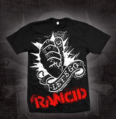 rancid let's go t shirt