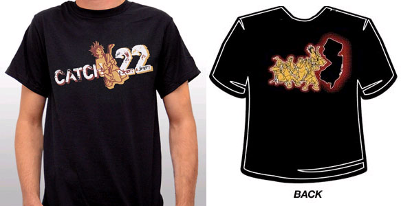 catch 22 band shirt